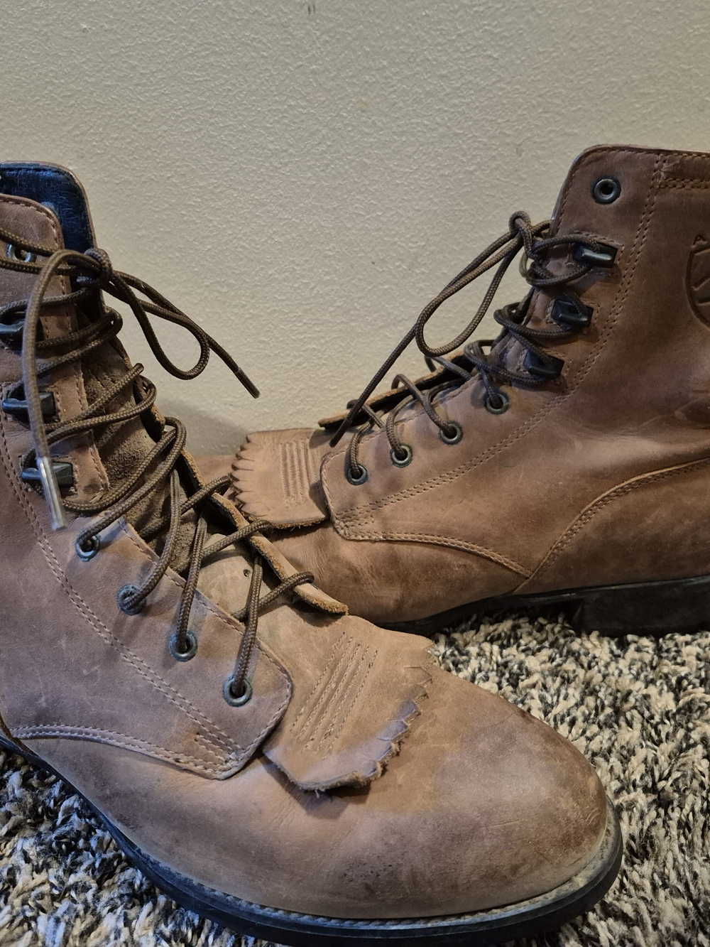 Ariat Brown Suede Boot - Picture 4 of 5